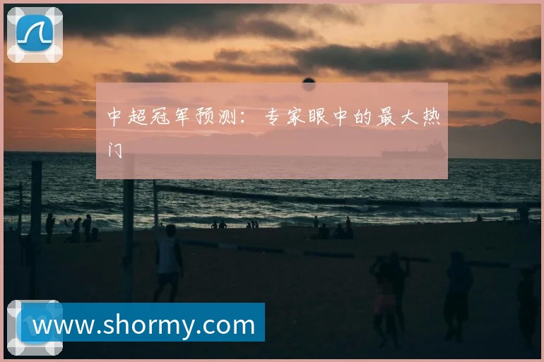 中超冠军预测：专家眼中的最大热门